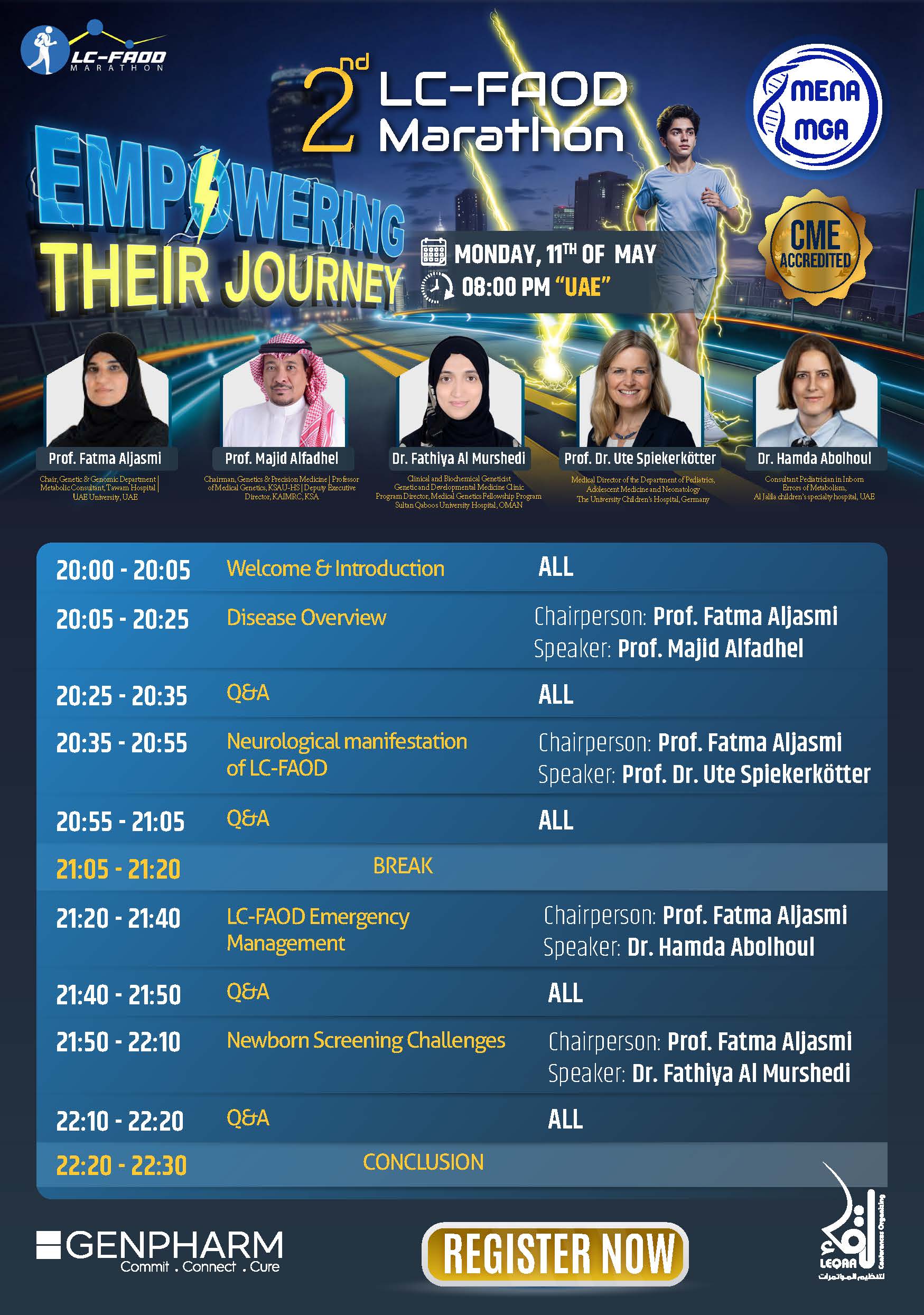 2nd LC-FAOD Marathon & MENA-MGA