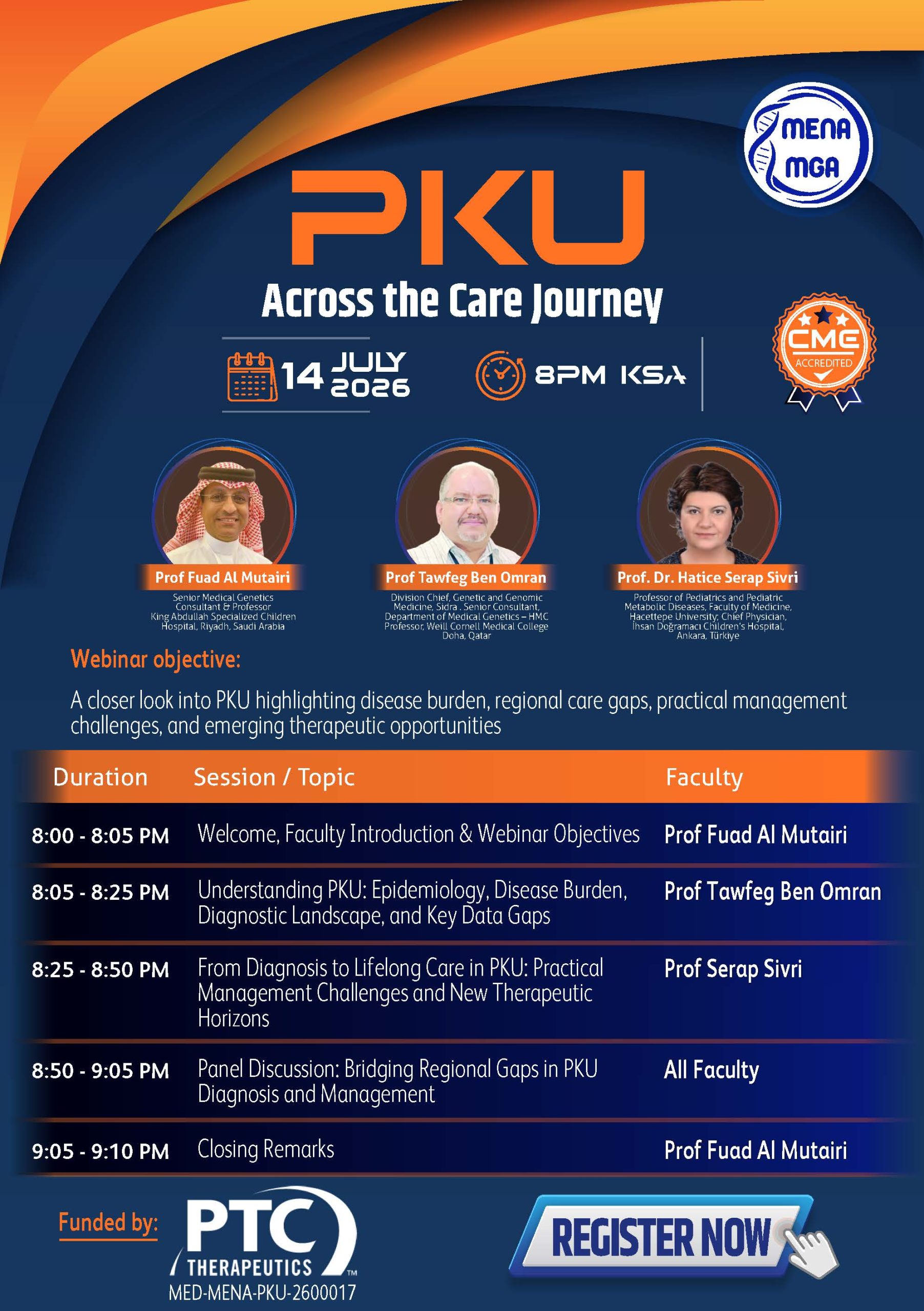 Manage "PKU Across the Care Journey"